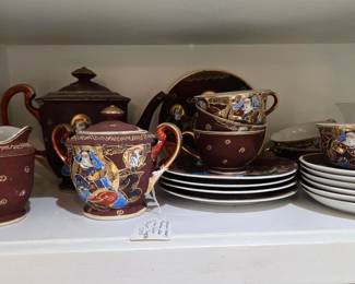 Japanese tea set