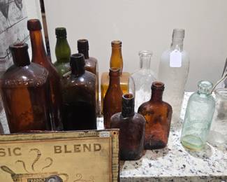 Antique bottles 