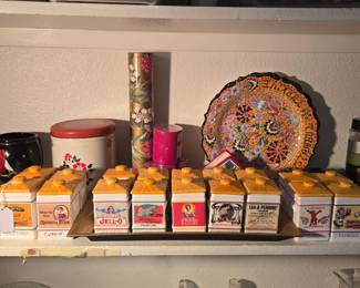 Collectible spice jars