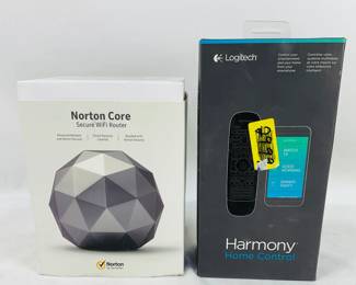 New Logitech Harmony Home Control & Norton Core Router