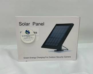 New - Security Camera Solar Panel