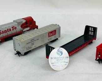 Tyco HO Scale Model Train Cars
