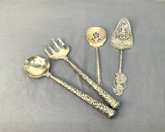Vintage Silver & Silver Tone Flatware