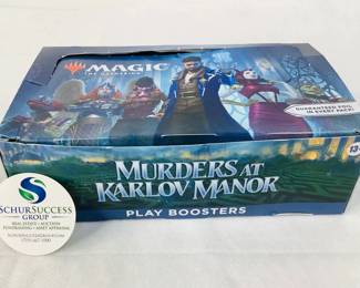 Magic: The Gathering - Murders at Karlov Manor Play Boosters and The Brother's War Draft Boosters
