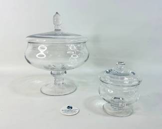 Glass Apothecary Jars