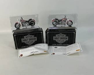 Avon Collectible Harley-Davidson Diecast Motorcycle Replicas