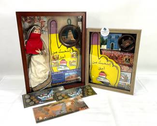 Iraq-Themed Shadow Boxes & Coins