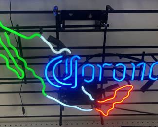 Corona Light Up Neon Bar Sign