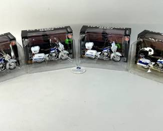Harley-Davidson Series 4 Law Enforcement Motorcycle Replicas