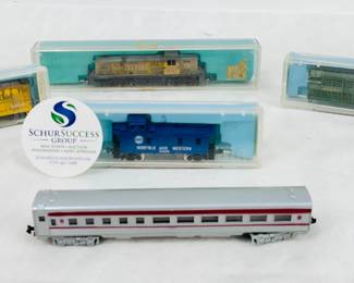 N Scale Model Train Cars