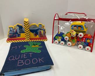 Kids Soft Cars, Book Ends A Quiet Activity Book