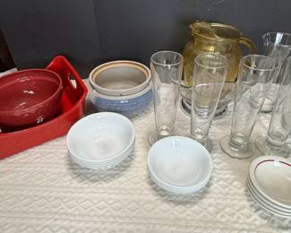 Miscellaneous Kitchen Items including Corelle