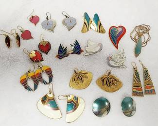 Vintage Jewelry including Laurel Burch 