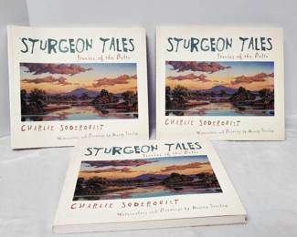 Three Copies of Sturgeon Tales Books, All Signed by Author