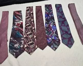 Seven Purple Ties