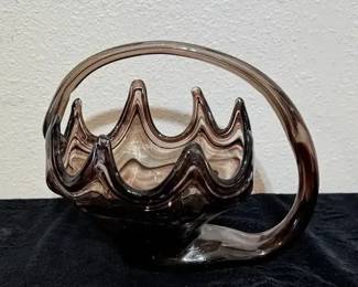 Vintage, HandBlown Art Glass Bowl 