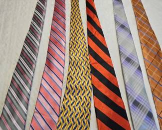 Six MultiColored Ties