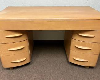  002 MCM Desk by Heywood Wakefield 