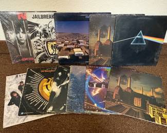 Vinyl Albums including Pink Floyd Thin Lizzy