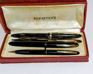 Two Sheaffer pen set's