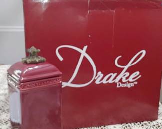 Set of Drake canisters in box