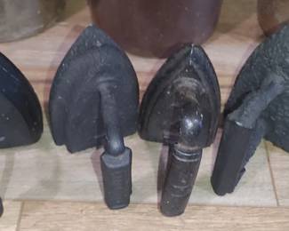 Cast iron door stops