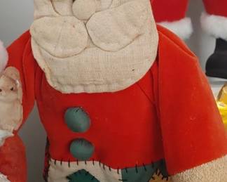 Muslin cloth hand Stitched Santa 