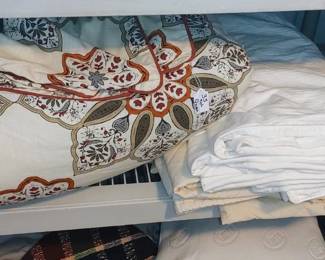Sheets comforters blankets
