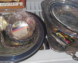 Vintage silver plate