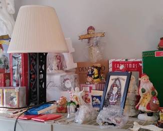 Tons of Grace Christmas items many still in original packaging