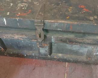 Wonderful antique tool chest