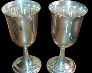 Sterling Goblets ( monogrammed)