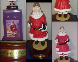 Vintage Duncan Royale Musical Soda Pop Santa Claus Figure