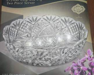 Beautiful crystal in box