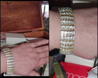 Vintage 1960s Diamonette bracelet