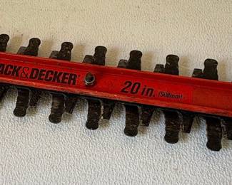 Black & Decker 20-inch Electric Hedge Trimmer