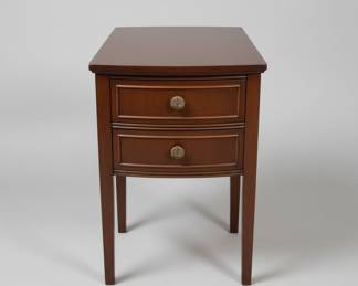 Vintage Federal Style Mahogany Nightstand
