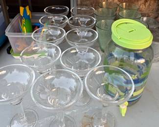 Assorted Patio non glass Set.