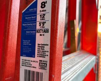 Werner 8ft Fiberglass Step Ladder