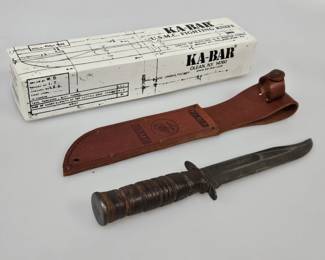 Ka-Bar USMC Fighting Knife - Vietnam 7" Blade Edi.