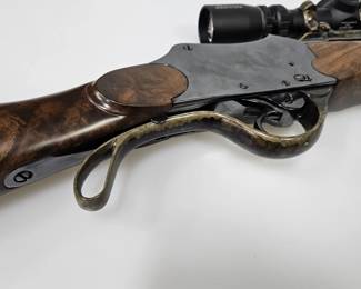 Single-Shot Rifle w/ Burris Scope & Muzzle