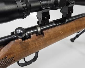 Marlin Model 883 Bolt-Action .22 WMR Rifle w/Bipod