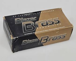 Blazer Brass .38 Special 125gr FMJ 50ct Ammo x 2