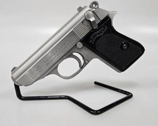  Walther PPK 380 ACP Stainless 9mm w/Box & 2 Mags