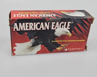 American Eagle 9mm Luger FMJ 115gr 50ct Cartridges