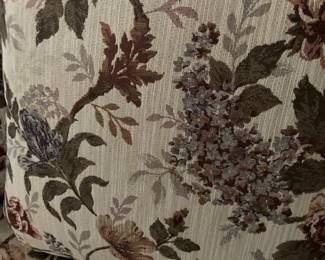 detail of upholstery design 