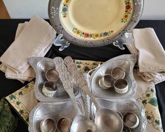 JB149Arthur Court Serving Tray And More 