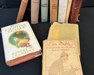 JB256Vintage  Antique Book Collection