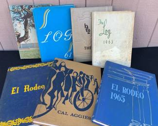 JB290Yearbooks From The 60s, Stockton And Davis