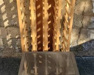 JB278Wine Rack And Side Table 